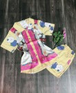 Bộ ngủ Pyjama tay ngắn quần ngắn lụa satin