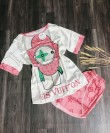 Bộ ngủ Pyjama tay ngắn lụa satin