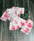 Bộ ngủ Pyjama tay ngắn lụa Mango