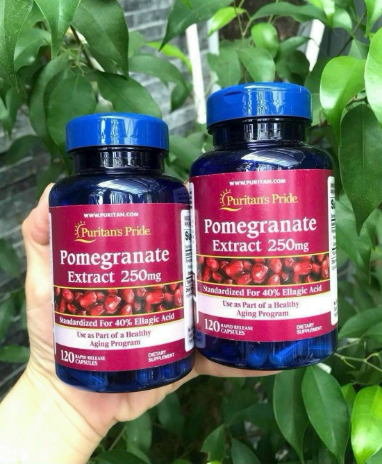 viên uống chống nắng nội sinh pomegranate